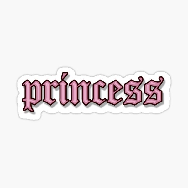 princess sticker