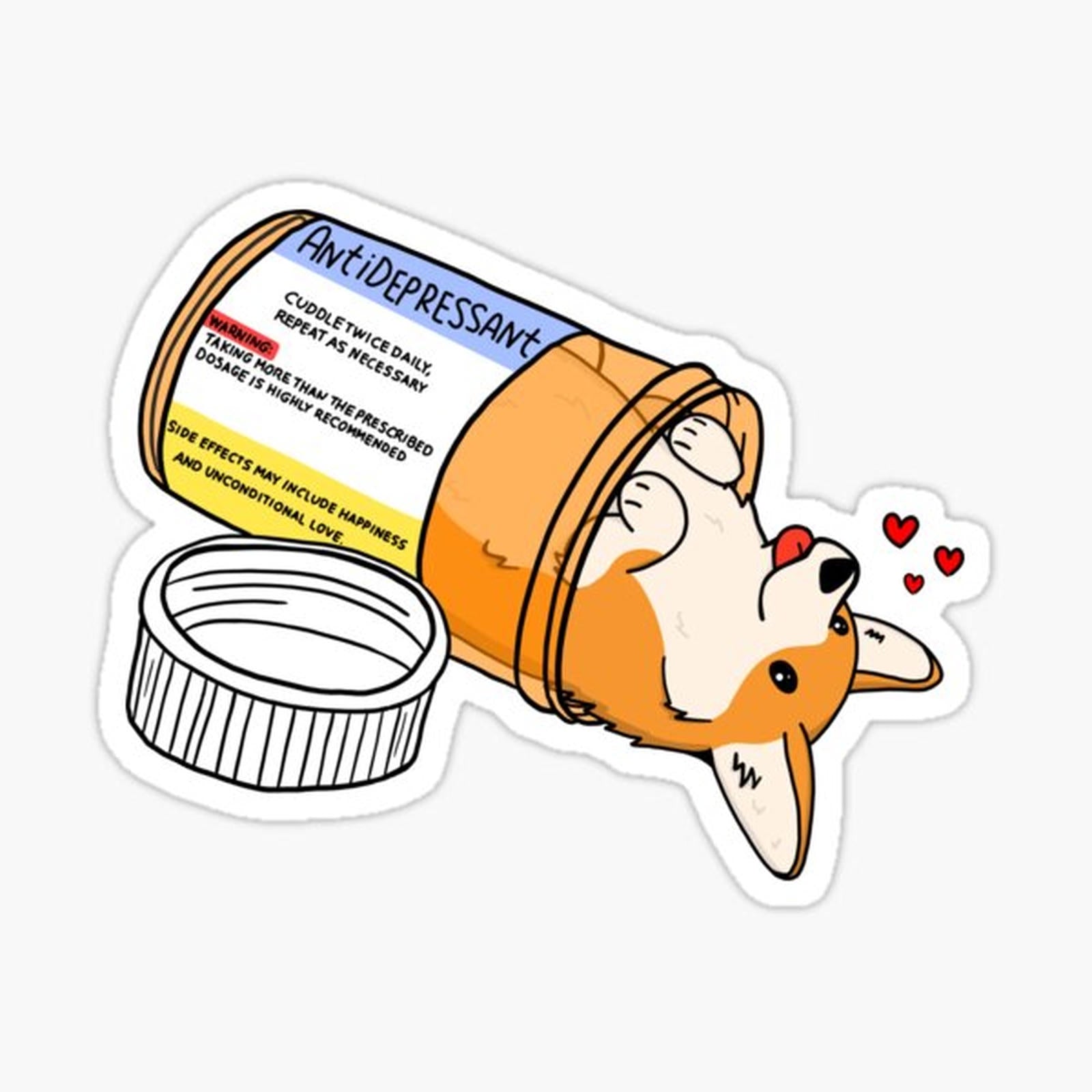 Puppy antidepressant love medicine