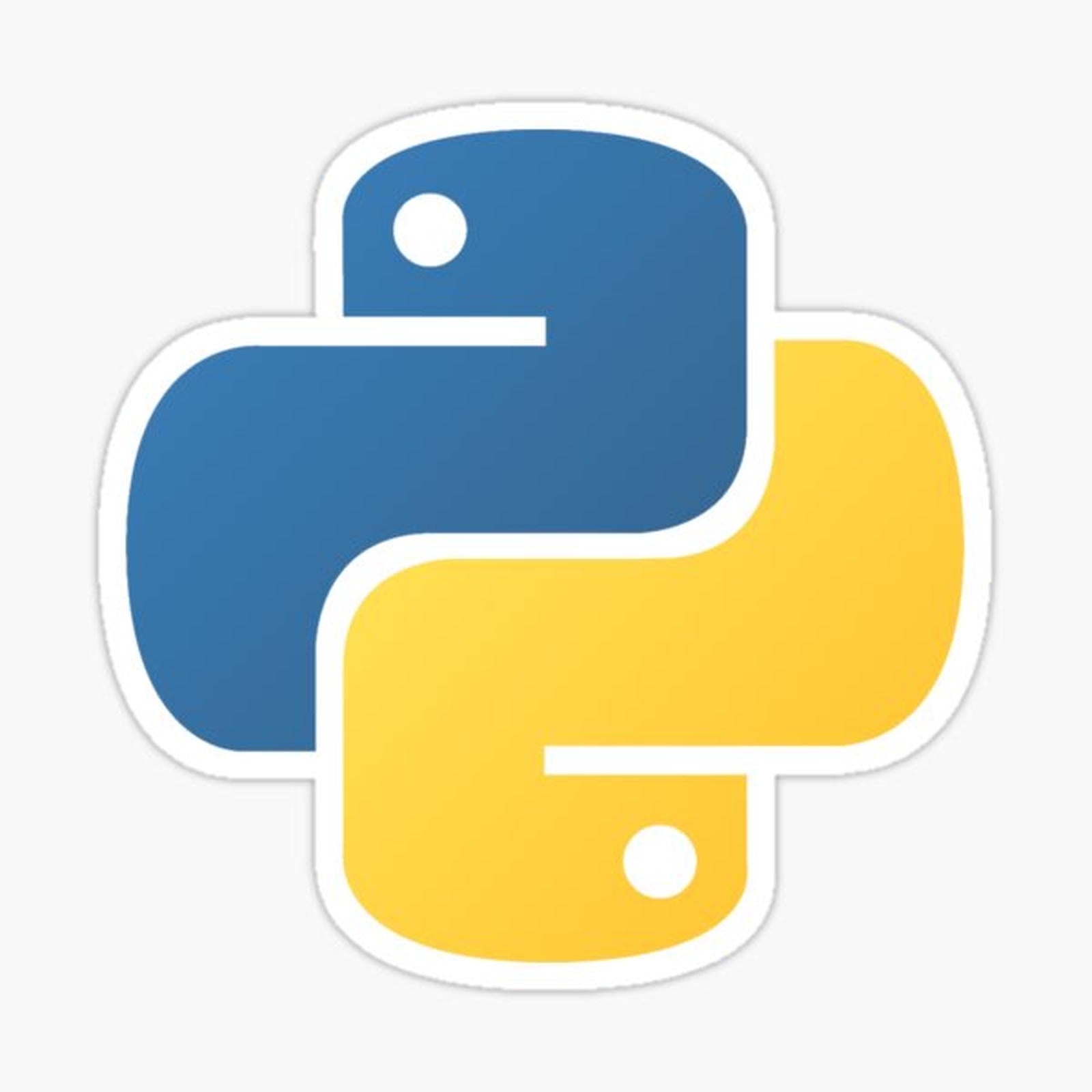 Python Sticker for Programmers