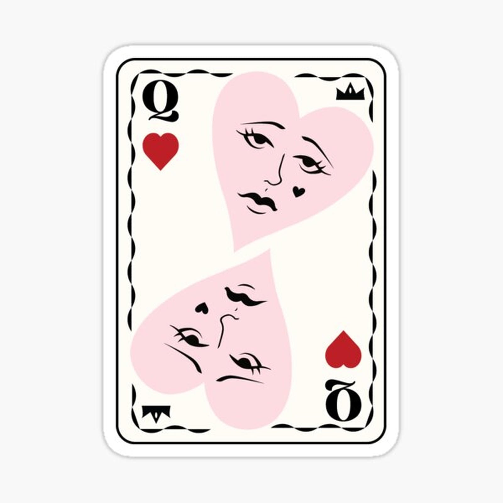Q hearts