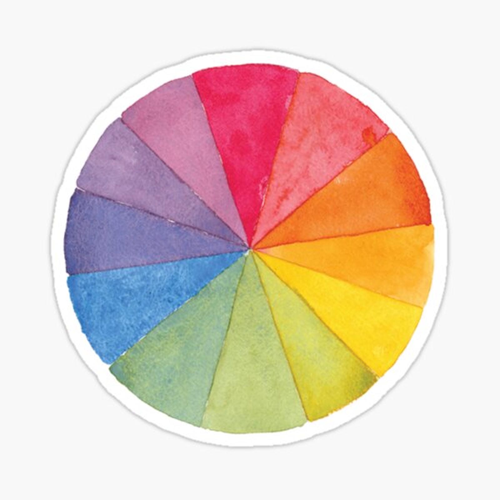 Rainbow Circles Colour Wheel