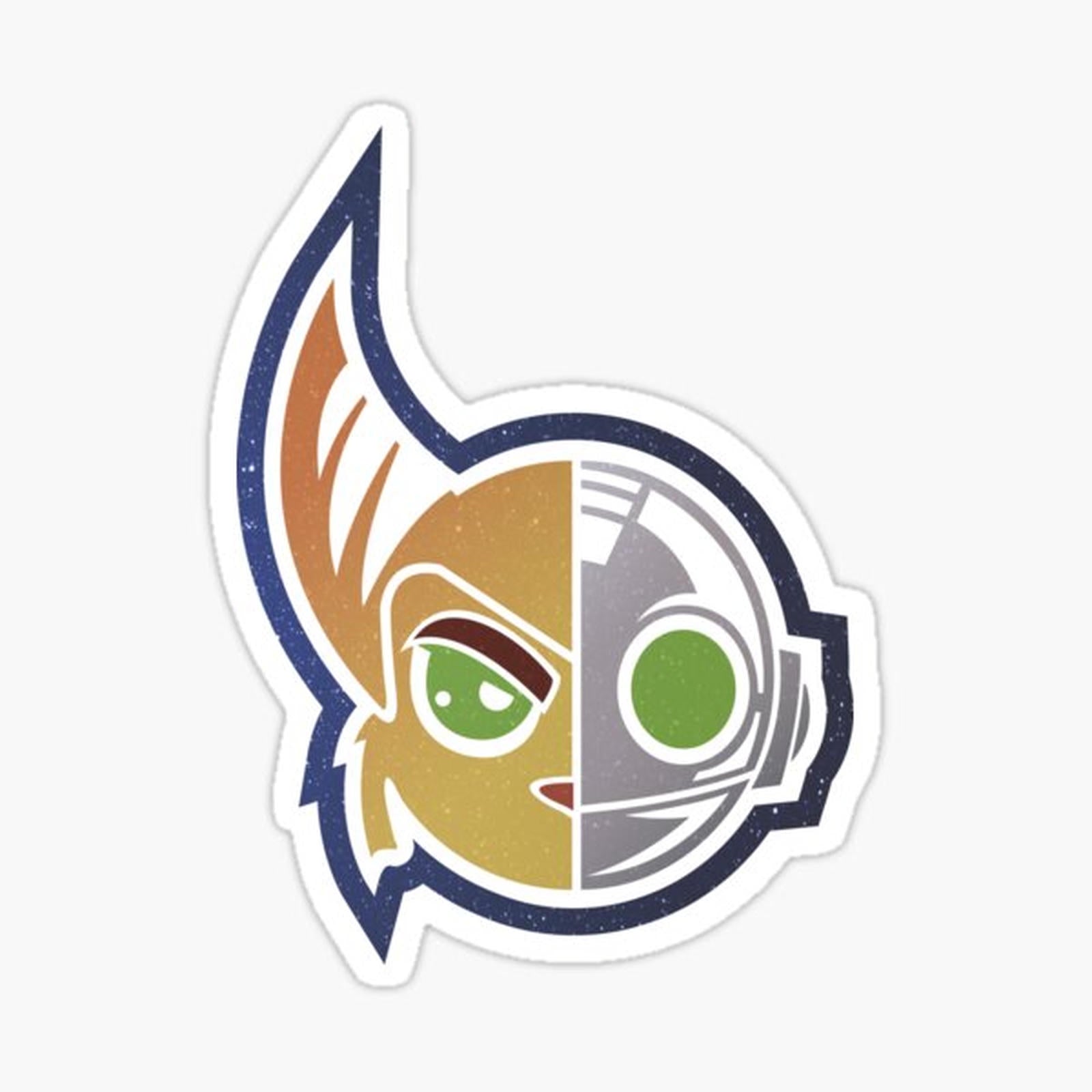 Ratchet & Clank Faces Graphic