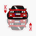 Red King Old Nostalgic Legendary Car