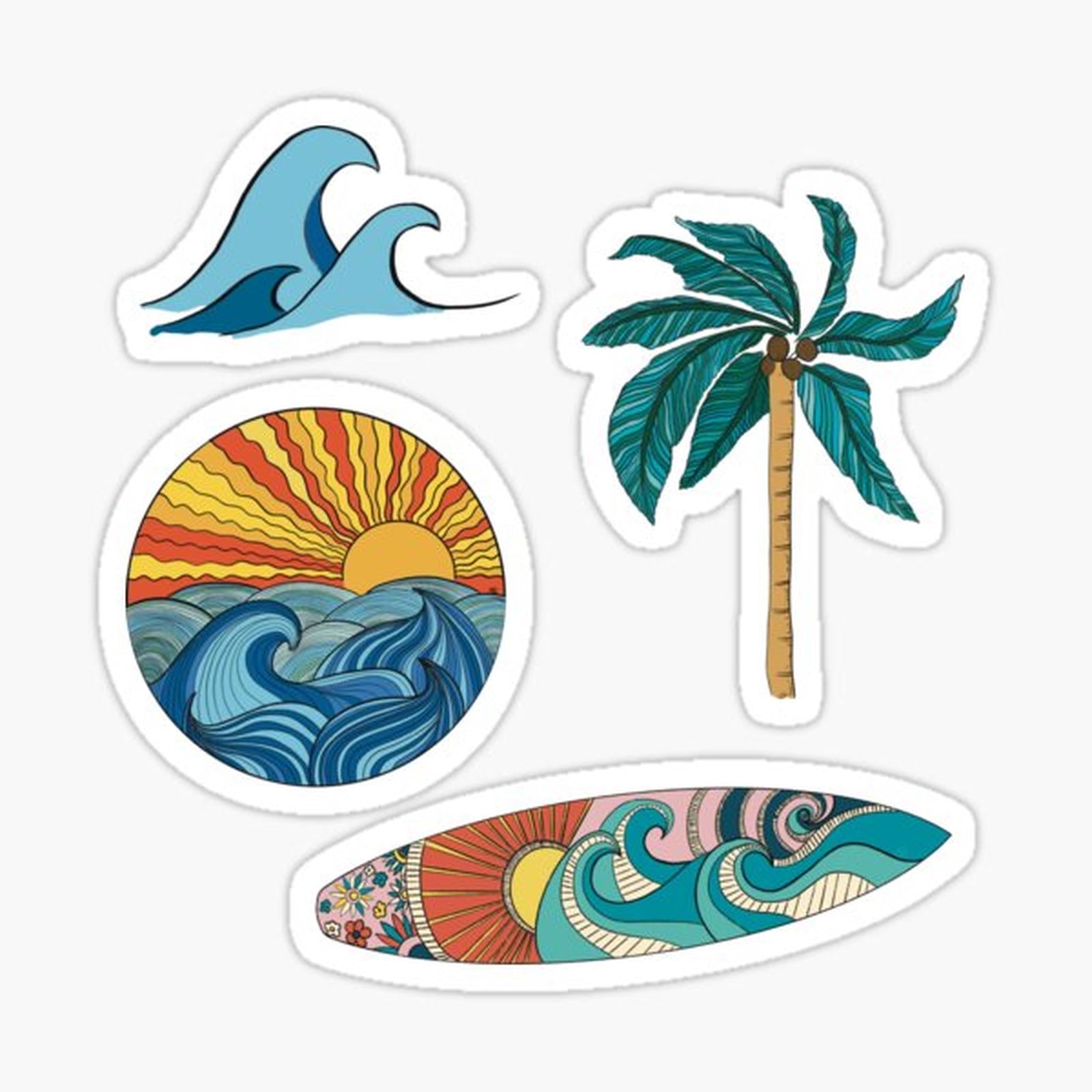 Retro surfer pack