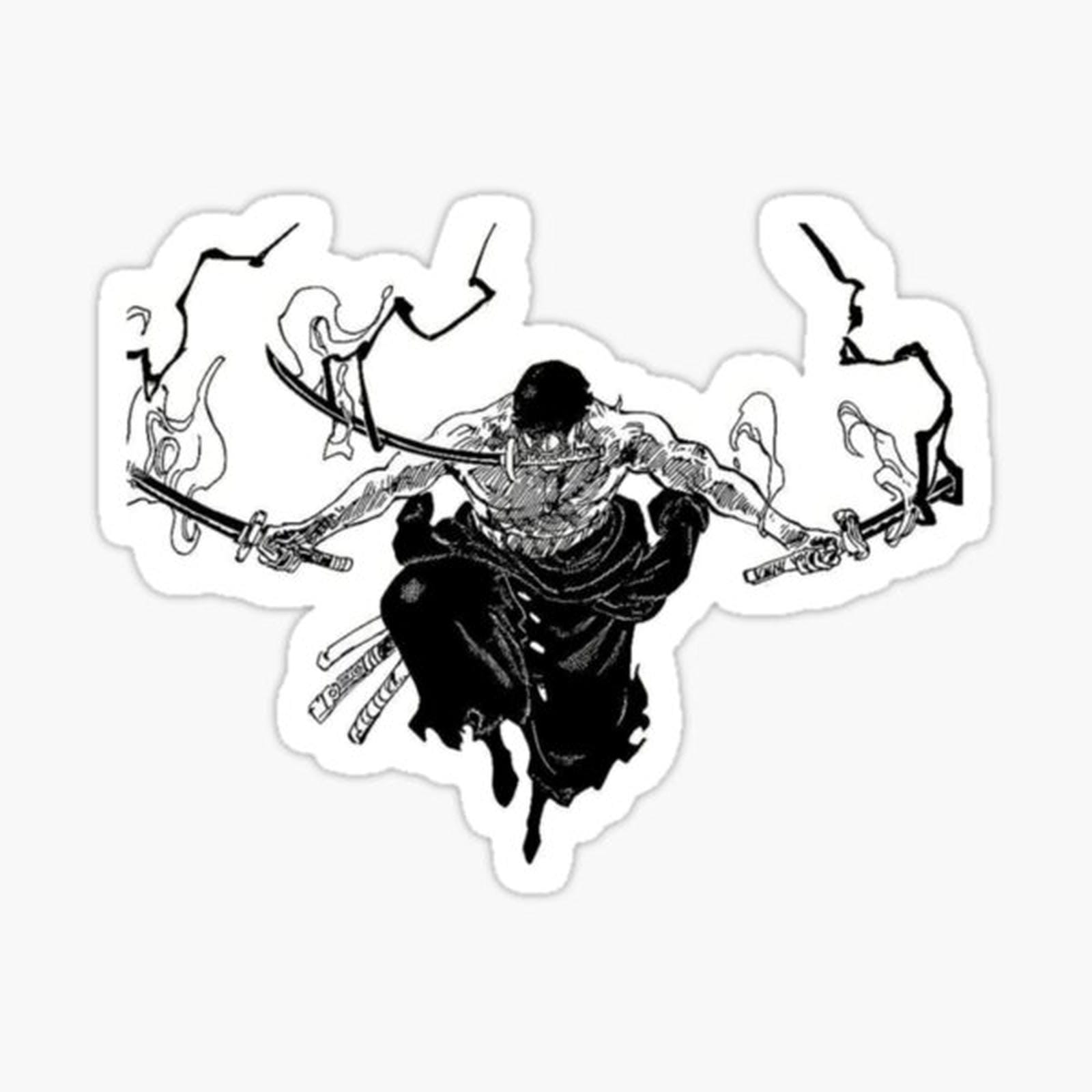Roronoa Zoro fighting stance