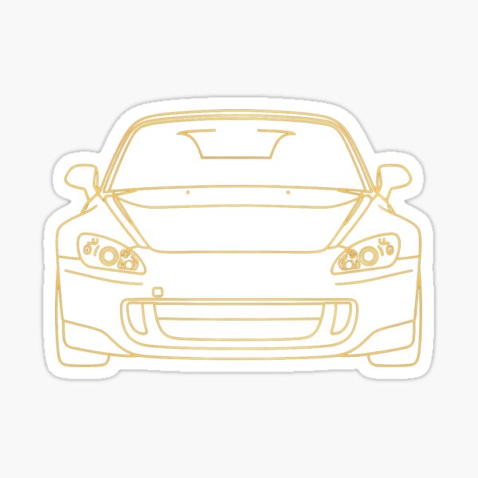 S2000 – Front-Centered View Illustration