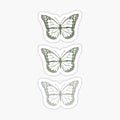 Sage Green Butterfly