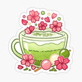 Sakura Matcha Tea