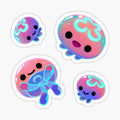 School of moon jelly