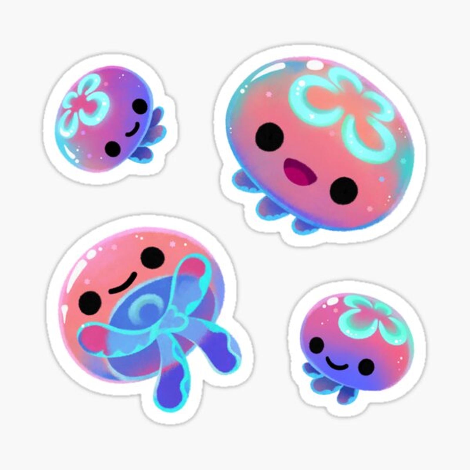 School of moon jelly
