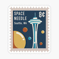 Seattle Artistic Stamp