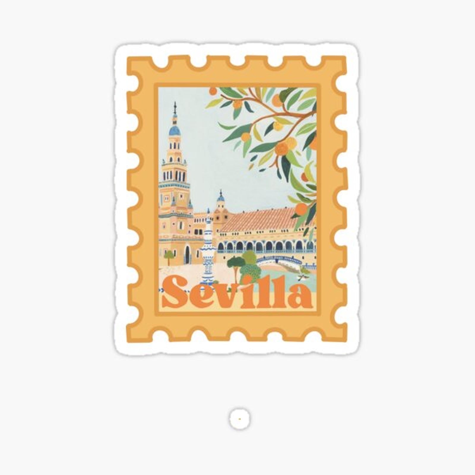 Seville Postage Stamp