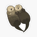 Significant Otters - Otters Holding Hands