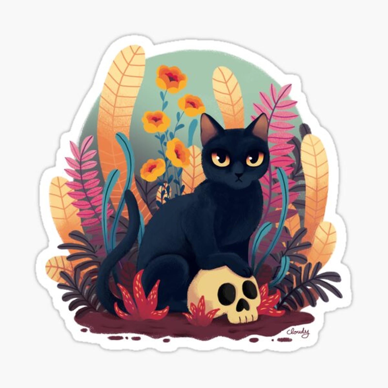 Skull kitty