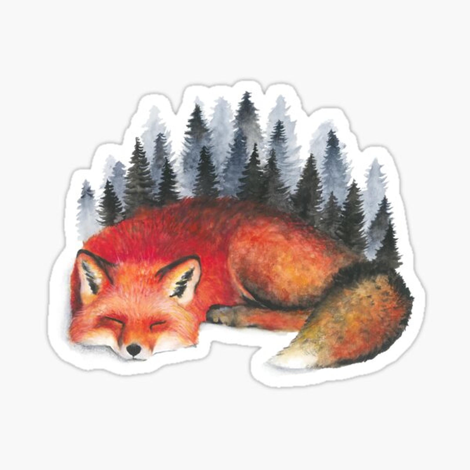 Sleeping Fox