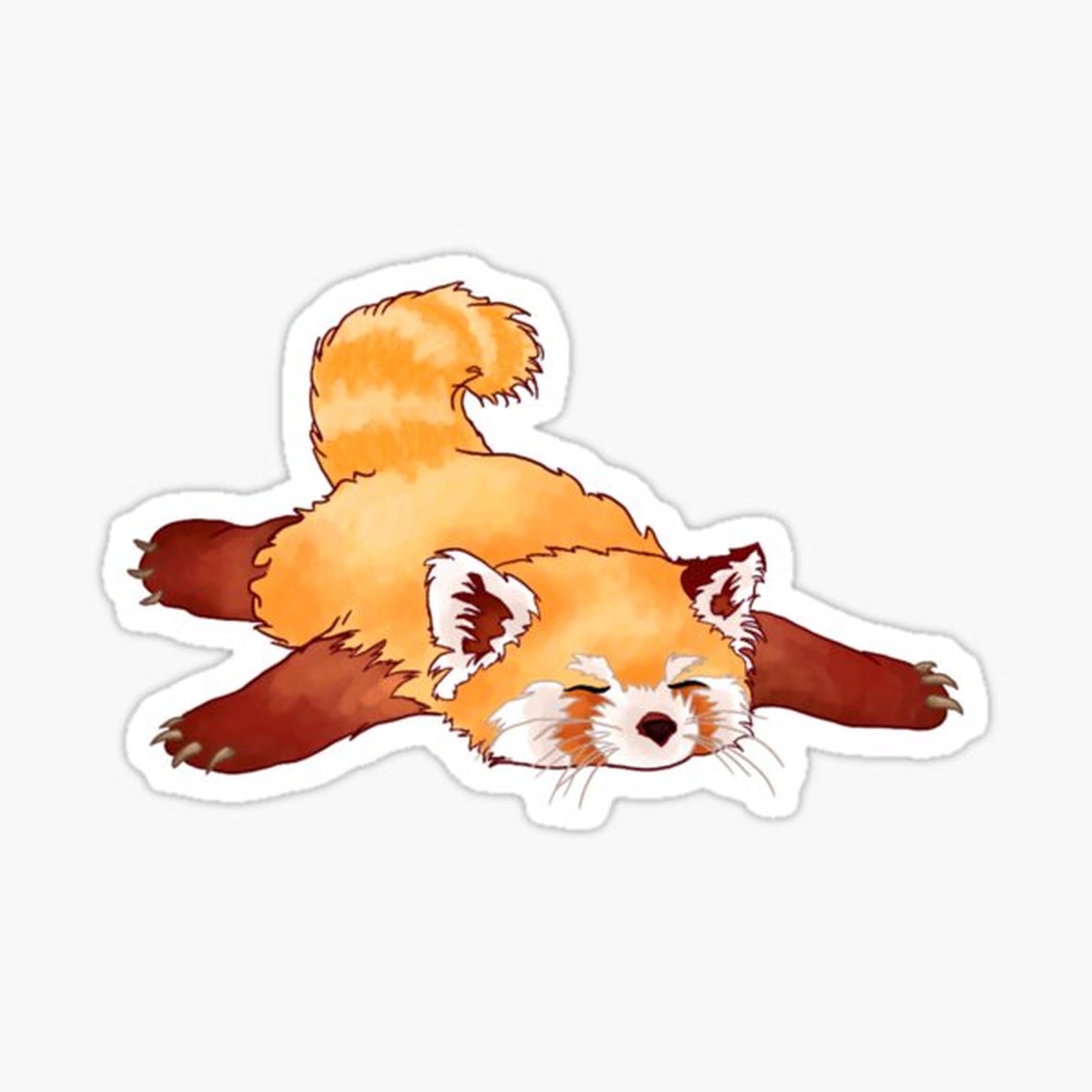 Sleepy Red Panda