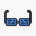 Smart Glasses Sticker
