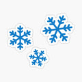 Snowflakes ice