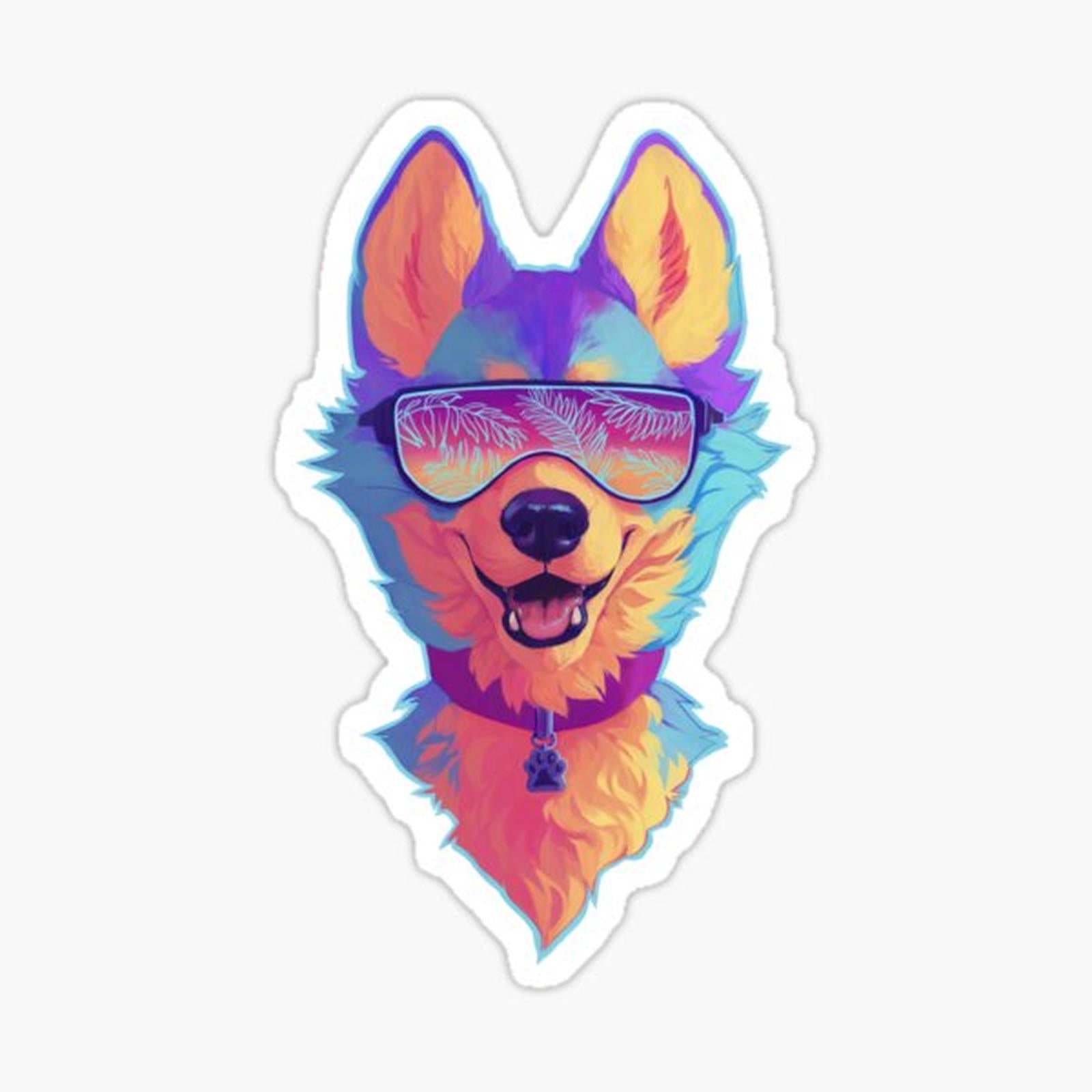 sparkle dog (furry merch)