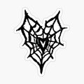 spiderweb heart