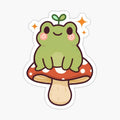 Spring Mushroom Frog