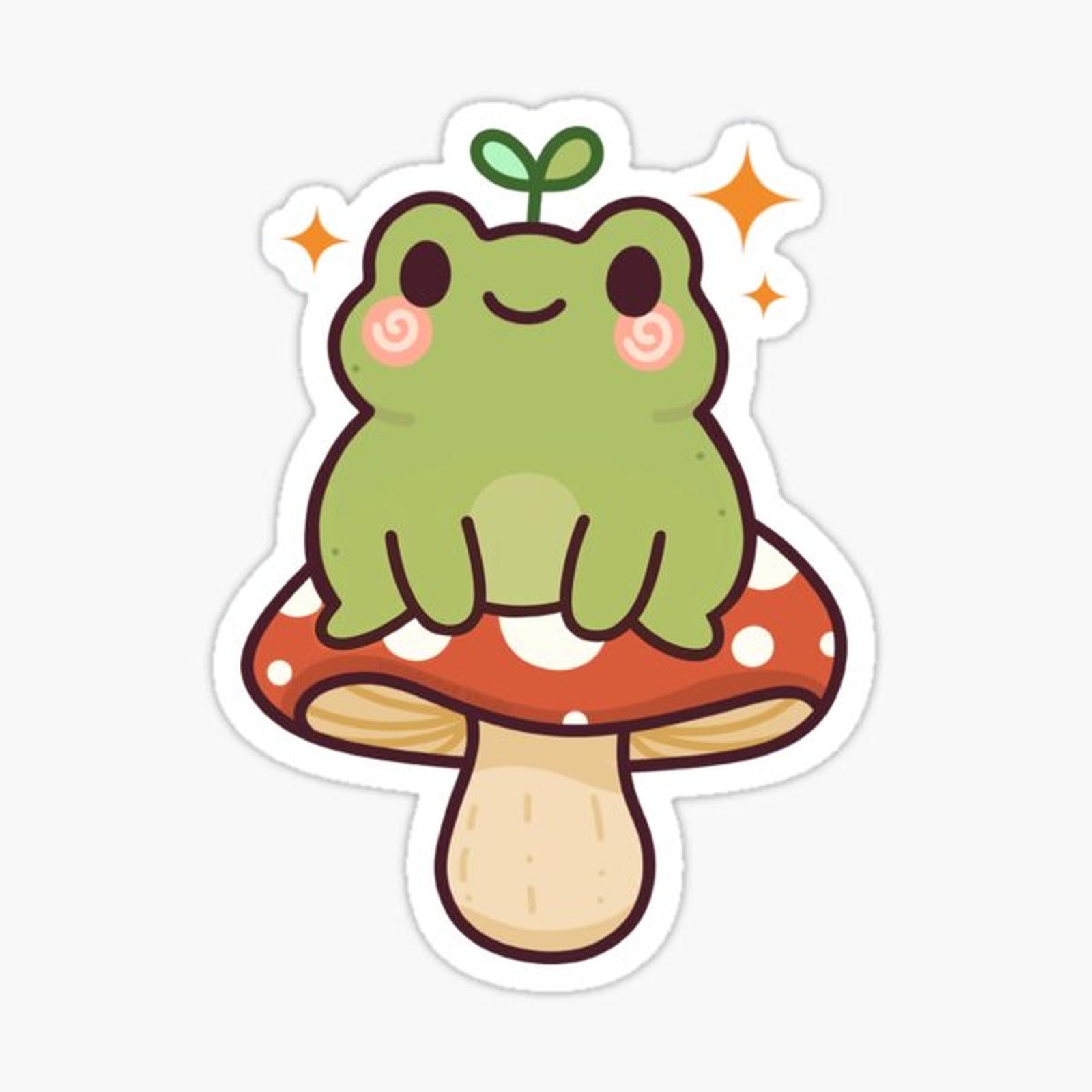 Spring Mushroom Frog