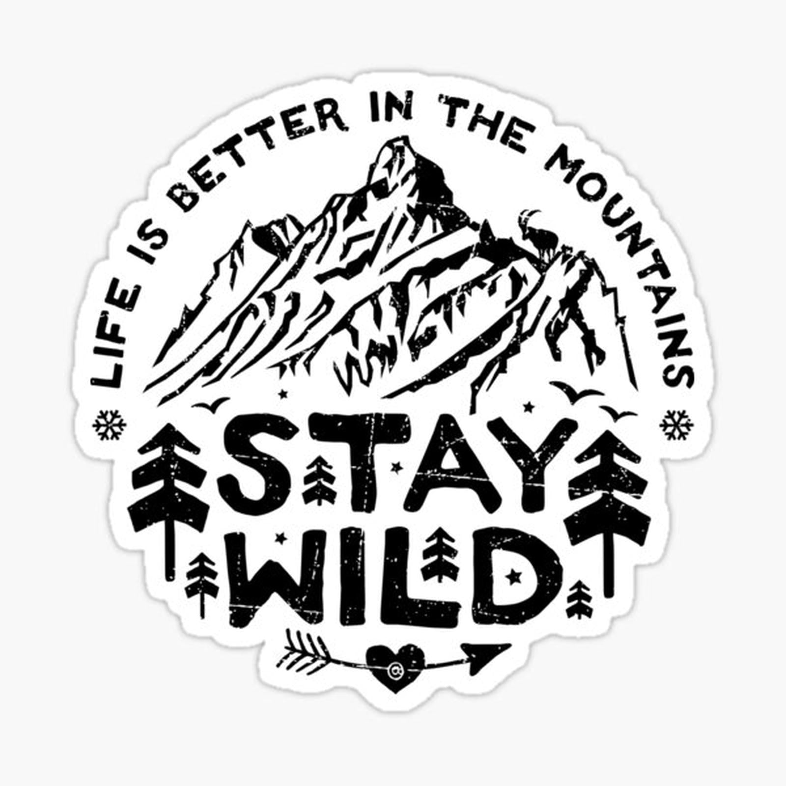 Stay Wild black