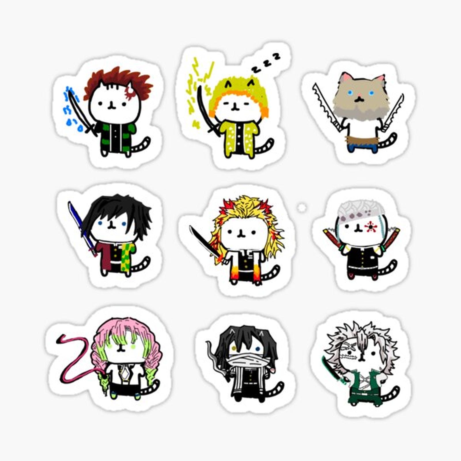 Sword Anime Cats