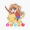 Taiga Aisaka Chibi Riding Tiger – Toradora! Cute Anime Design