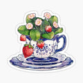 Teacup with Strawberry