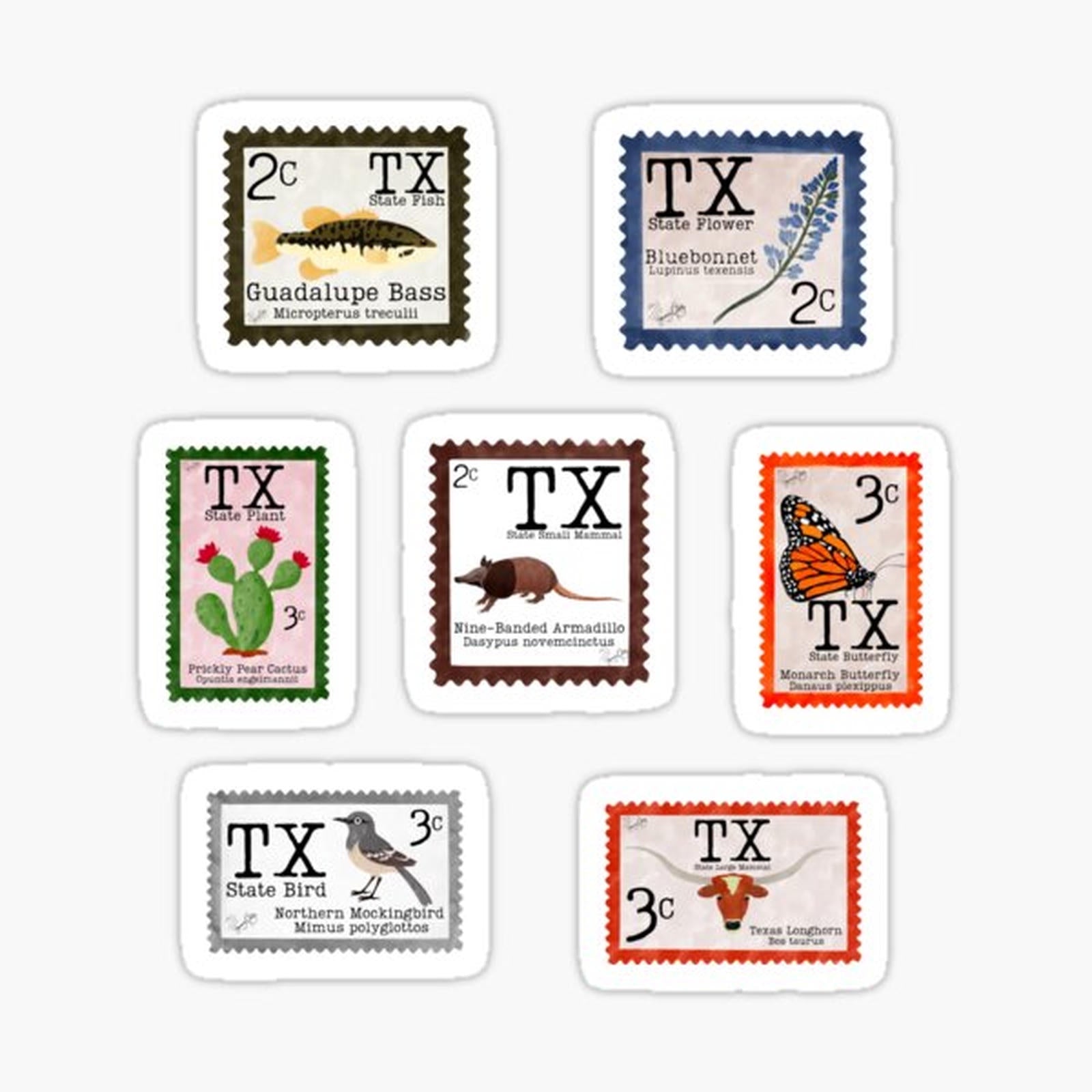 Texas Stamp