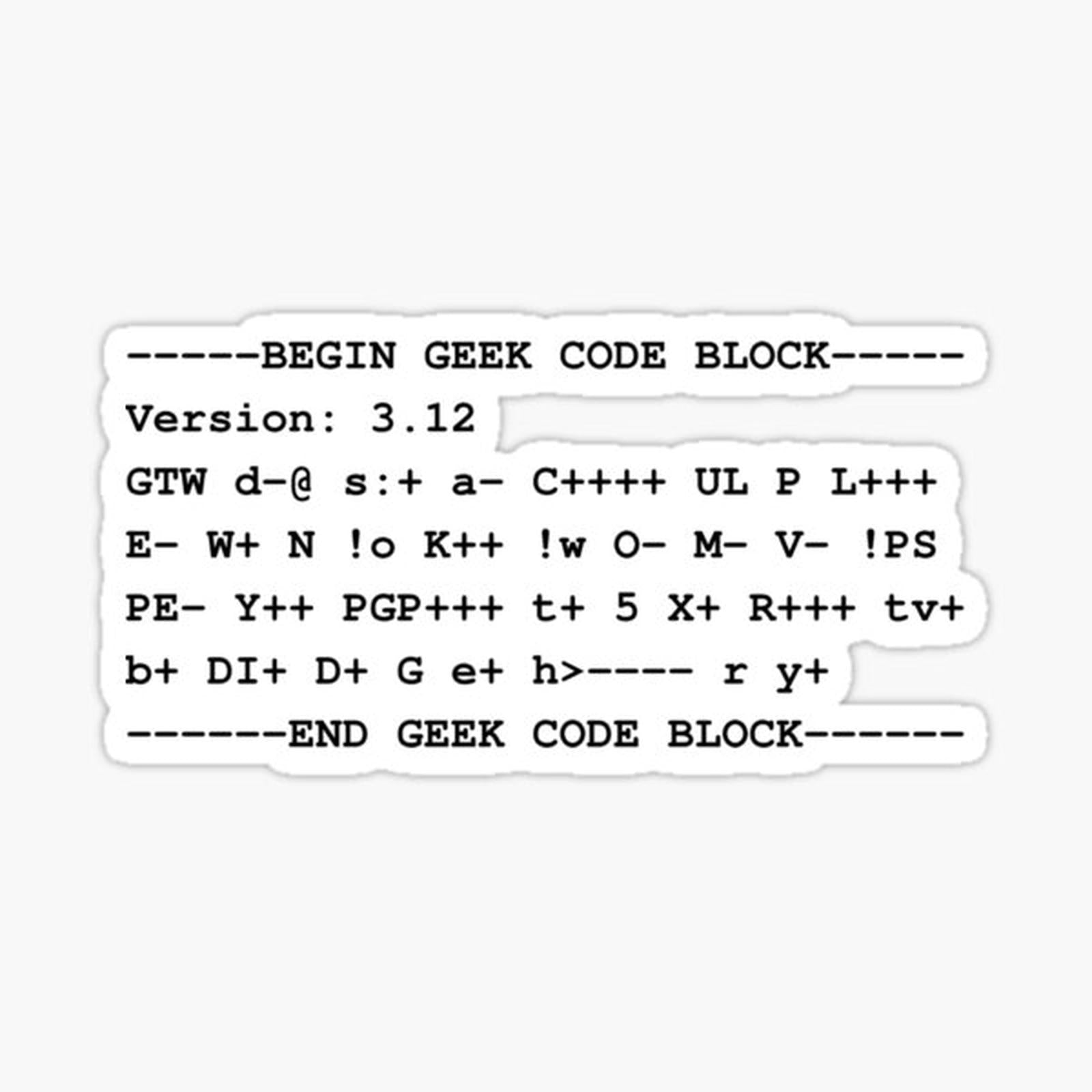 The Coding for Geek