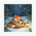 The Fox and the Hedgehog — Winter Snuggle