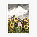 There's A Ghost in the Sunflower Field Again...