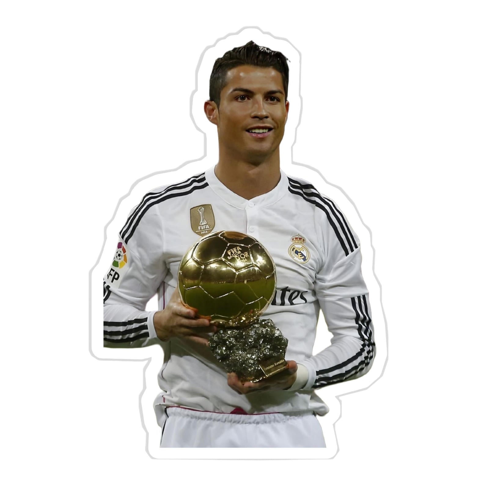 man holding a soccer ball in his hands