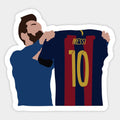 man holding up a shirt with the number 10 on it, in front of his face