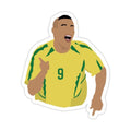 man in a yellow and green shirt is giving the thumbs up sign with his right hand