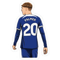 man in blue soccer uniform with the number 20 on it