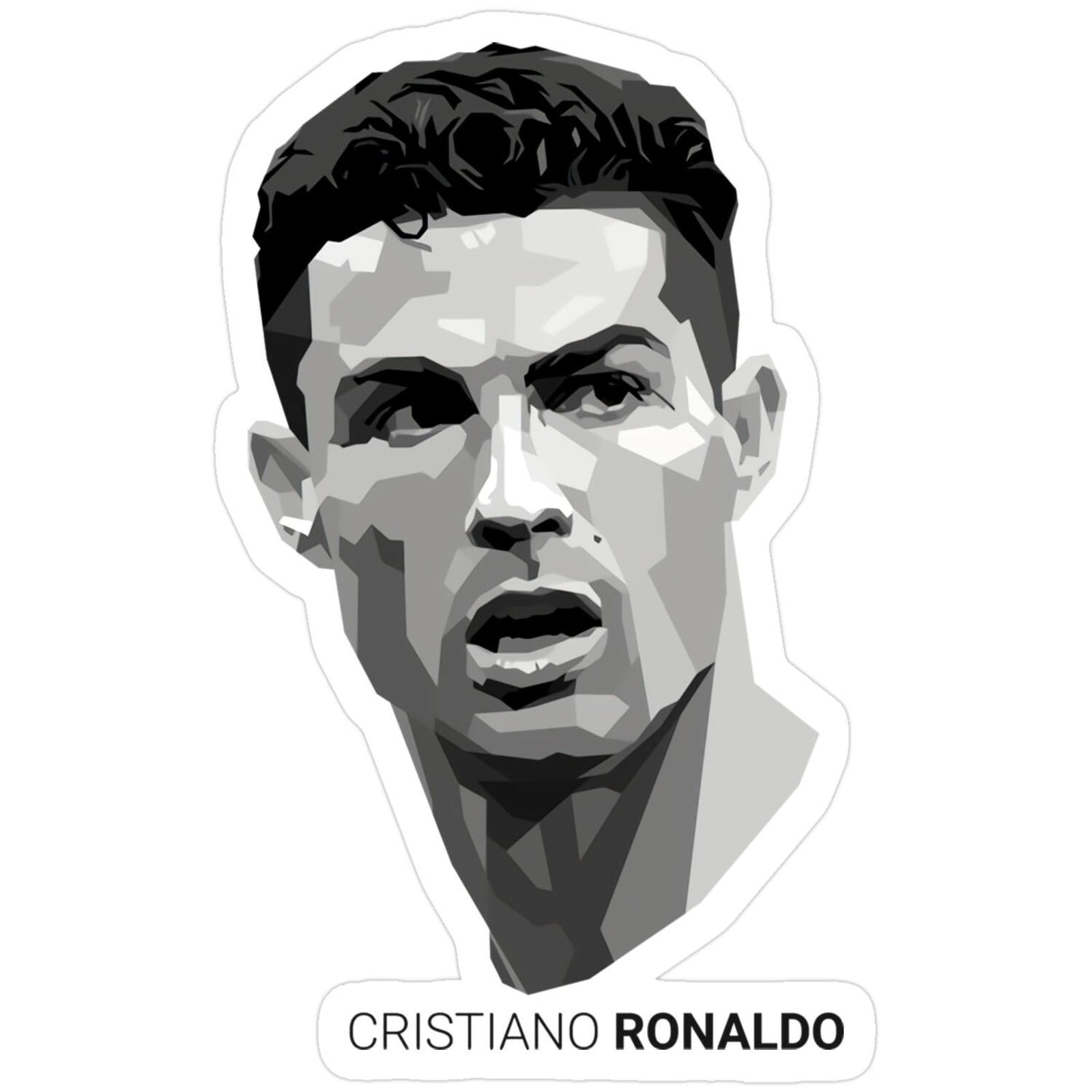 the face of cristiano ronaldo