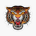Tiger Head Tattoo Design