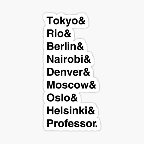 tokyo & rio & berlin & nairobi & denver