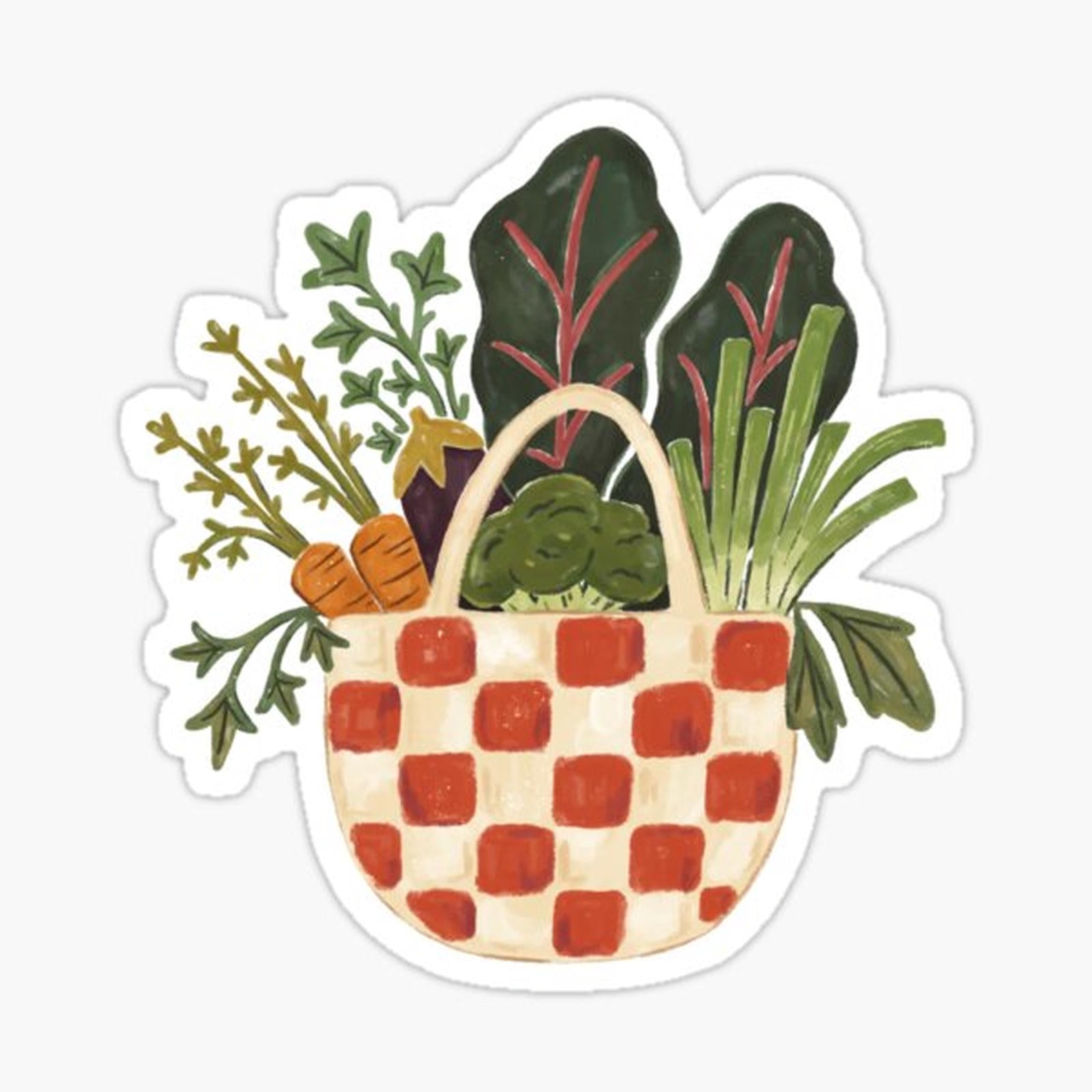 Tote Bag of Vegetables