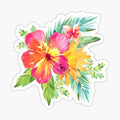 Tropical Colorful Flowers