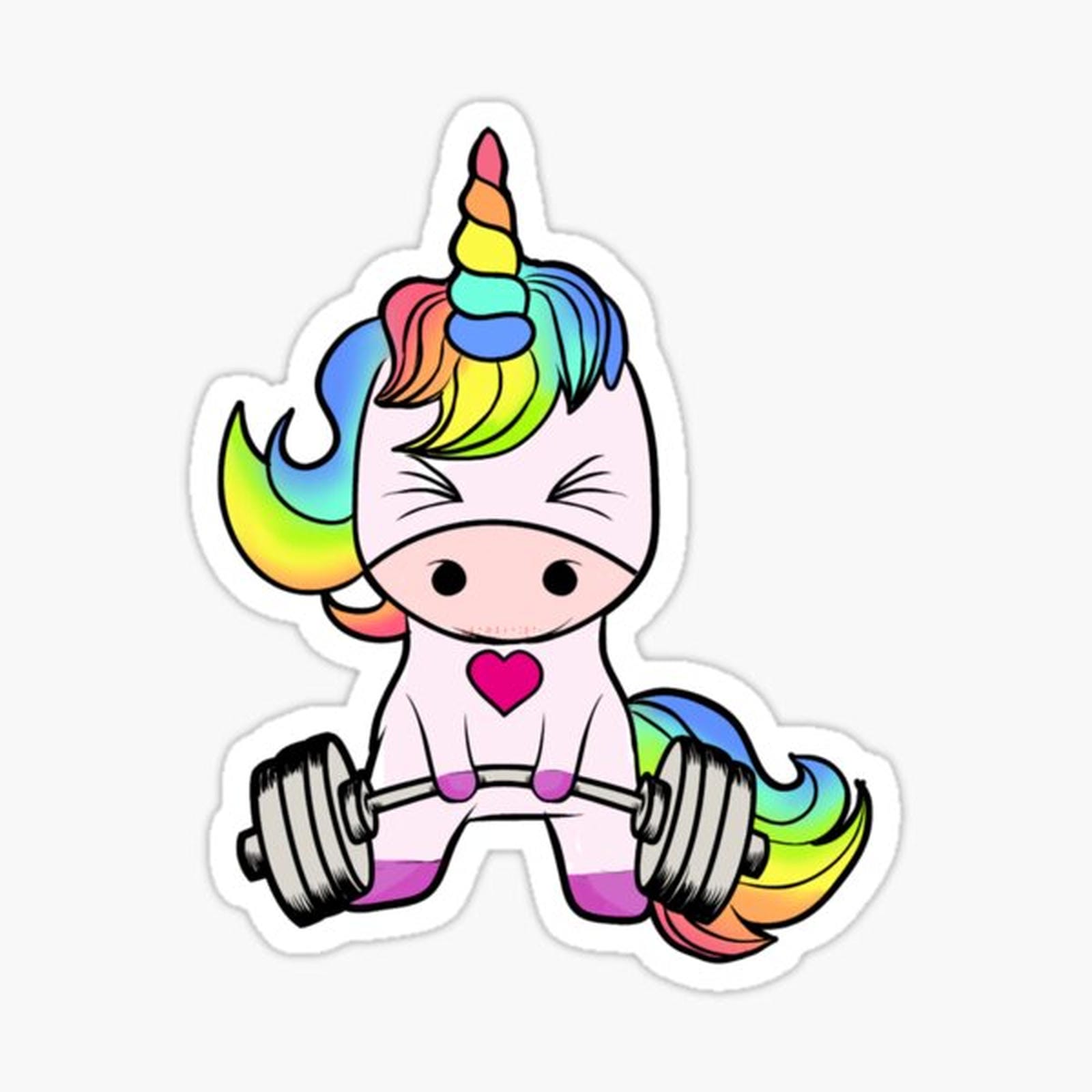 Unicorn Weightlifting