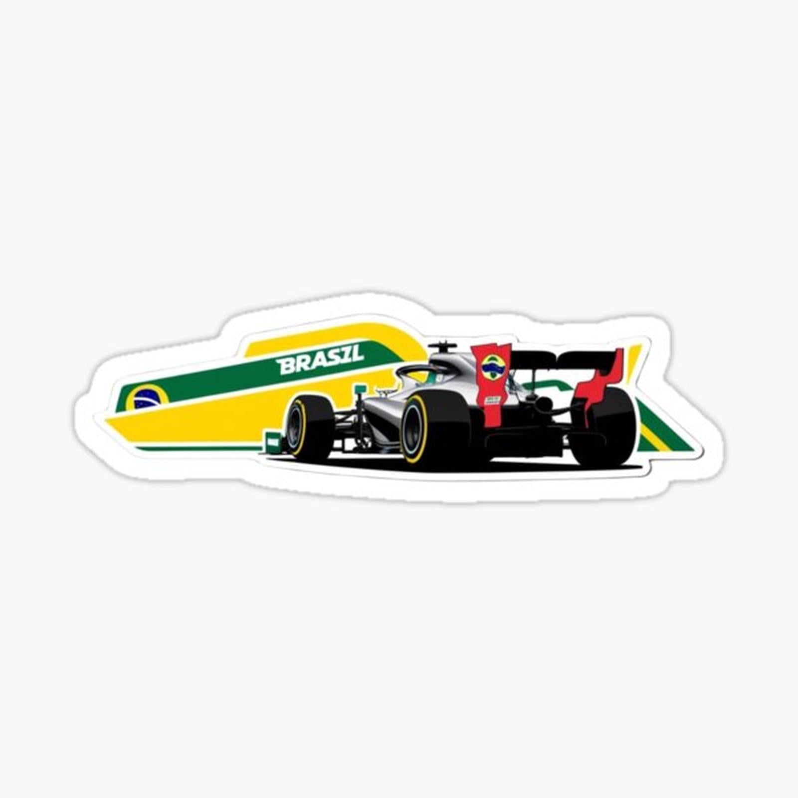 Unique Sticker – Tribute to the Brazilian F1 Driver