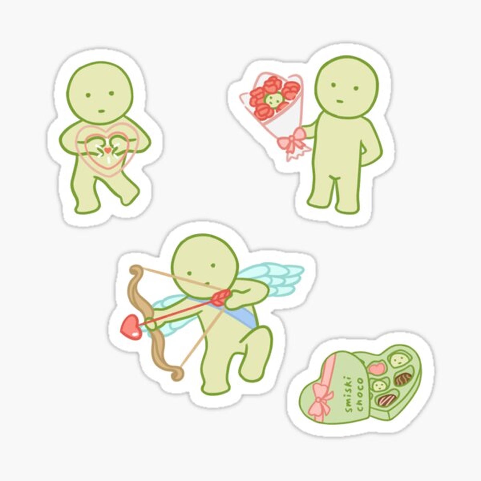 valentines smiski