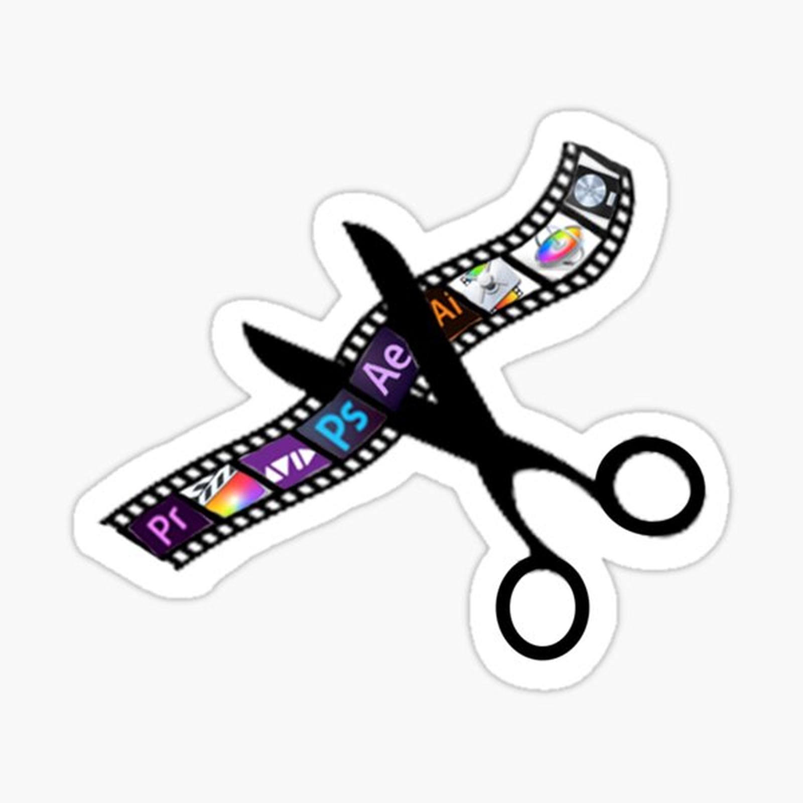 Video Editor Program Sticker