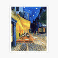 Vincent van Gogh - The Cafe Terrace on the Place de Forum in Arles at Nigh