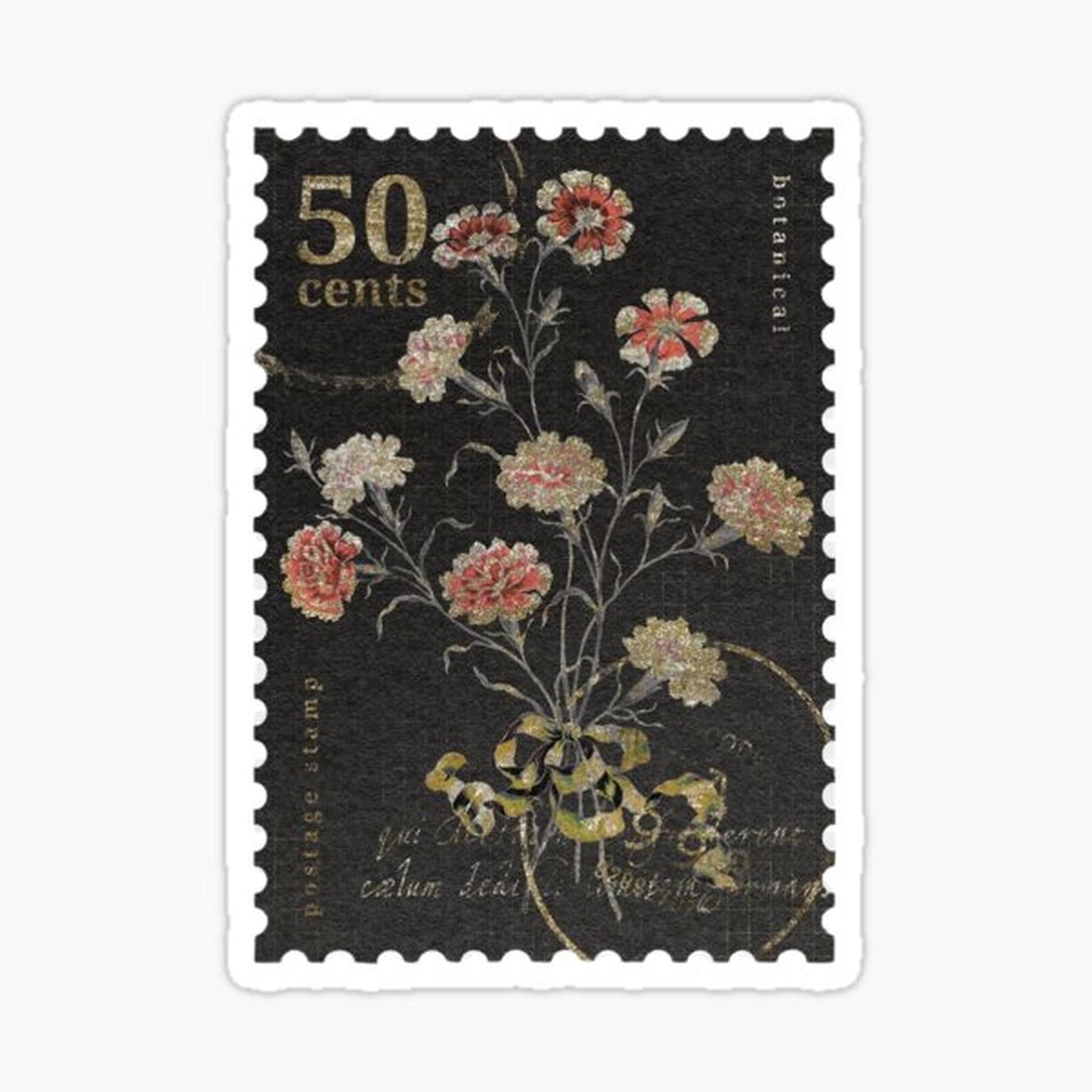 Vintage Botanical Postage