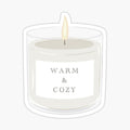 Warm And Cozy Candle
